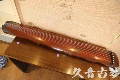 济宁市●久音古琴  ●典藏系列 20230726 [红洒金竹节]